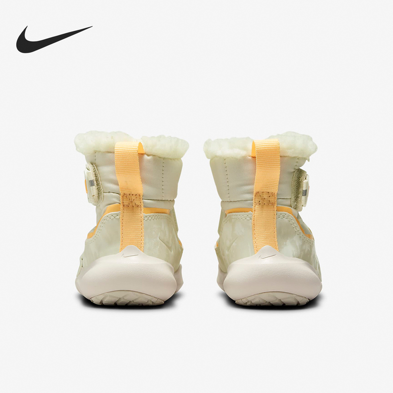 Nike/Nike Genuine Flex Advance High-Top Warm Snow Boots for Infants and Children Dd0303-100 Nike/Nike Genuine Flex Advance High-Top Warm Snow Boots for Infants and Children Dd0303-100