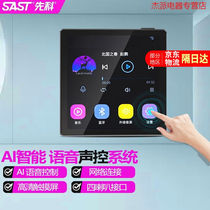 SAST Intelligent Voice-controlled Ceiling Audio Ceiling Speaker Set 3D Surround Ceiling Embedded Home