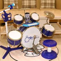 Childrens drum set for beginners music jazz drum toy female entry-level 3-6 years old baby drum instrument boy 5