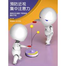 Table tennis training device self-training artifact household childrens table tennis training device auxiliary equipment indoor toys vision