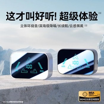 Wireless Bluetooth Earphones, In-Ear Type, 2025 New Model, Sports Noise Reduction, Long Battery Life, High Capacity, Comfortable to Wear for Long Periods, High Sound Quality