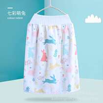 High-waist diaper skirt baby training special pants for big children washable