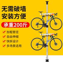 Mountain road balance bicycle top-to-bottom column wall hanger childrens car display hook vertical parking rack