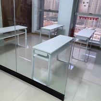 Factory direct sales training institution student desk office examination staff meeting long double tutoring class table and chair