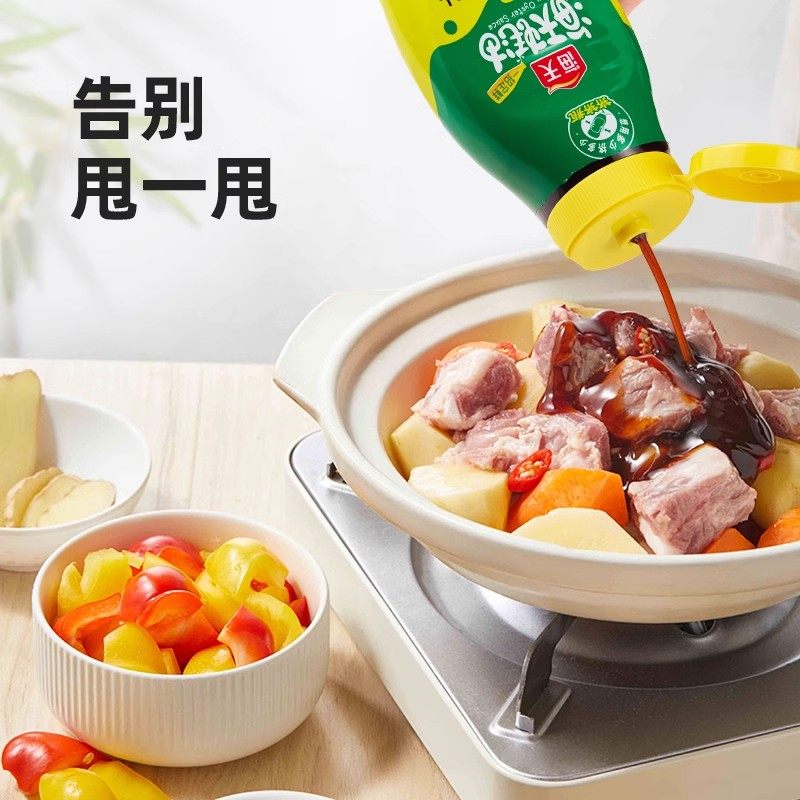 海天上等蚝油590g挤压式