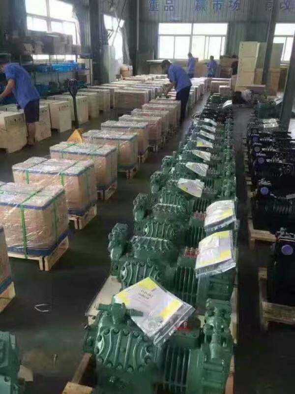 全新浙江大明谷黑冷库半封闭活塞压缩机BFS8P10P冷凝制冷机保一年(图12)