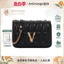 2024 new womens bag V-shaped quilted shoulder bag fashion chain bag shoulder bag DBFH82