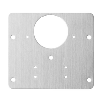 Stainless steel thickened hinge fixing plate cabinet door mounting plate repairing machine Divine Instrumental cabinet Leaf Hinge Accessories Hardware