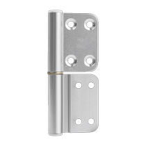 Toilet toilet door hinge aluminium alloy door aluminium alloy bathroom door Hop leaf foldout large full hinge fitting loose-leaf
