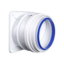 Ventilator stop check valve flue check valve toilet backstop valve exhaust outlet smoke pipe kitchen special smoke stop valve