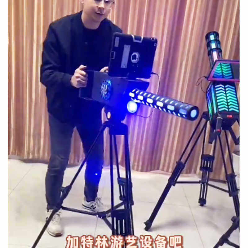 3D-опыт AR shooting king игровая консоль net знаменитость Gatling game bolt оборудование для киосков на открытом воздухе площадь VR реальная сцена Изображение 1