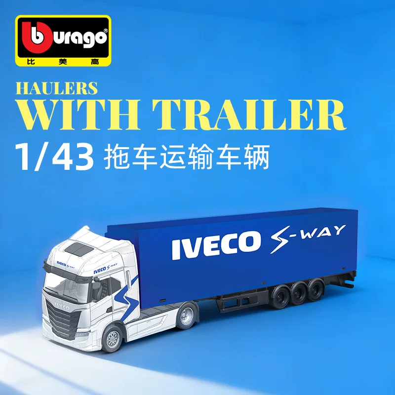 Truck, cart, alloy car, car model, scale 1:43, volvo