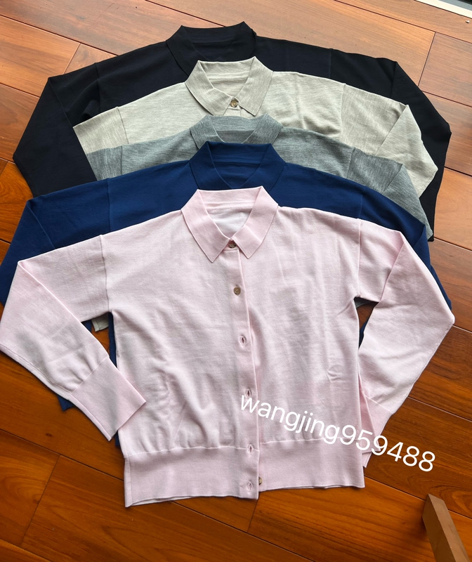 Off-Season Clearance Price 3K+ for the Last Item, Women's Pure Wool Cardigan, Customer-Supplied 2.5kg Zipper Cardigan