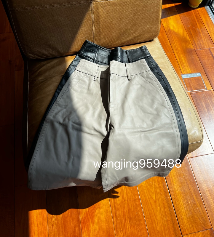 Good News for Petite Women: Imported Lambskin Leather Pants for Women, Several Styles of Leather Pants