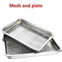 Wire Steaming Kebab Barbecue Mesh Rack BBQ Grill Mesh Tool