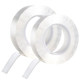 Nano Double-Sided Tape Strongly Adheres to Walls, High Viscosity, Leaves No Residue, Waterproof Adhesive, Transparent Tape, Can Be Cut as Desired