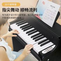 2024 new childrens 1 wooden small piano 0 child keys can play a 5-year-old baby 2 infants male and female mini electronics