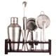 304 stainless steel bartender Boston Shek Pot Buffetware Bar Party Outdoor Storage Rack Cross-border