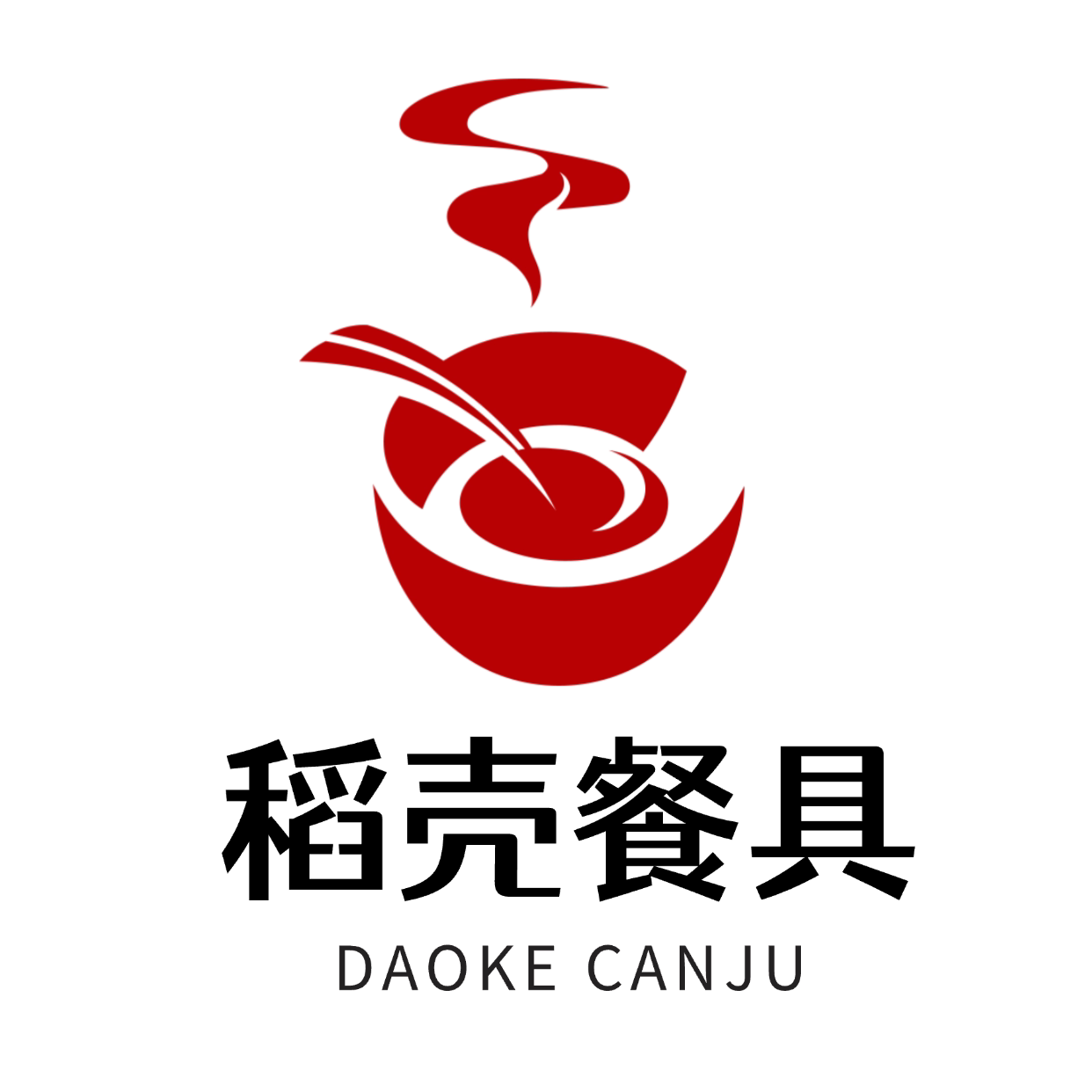 稻壳餐具工厂店的LOGO