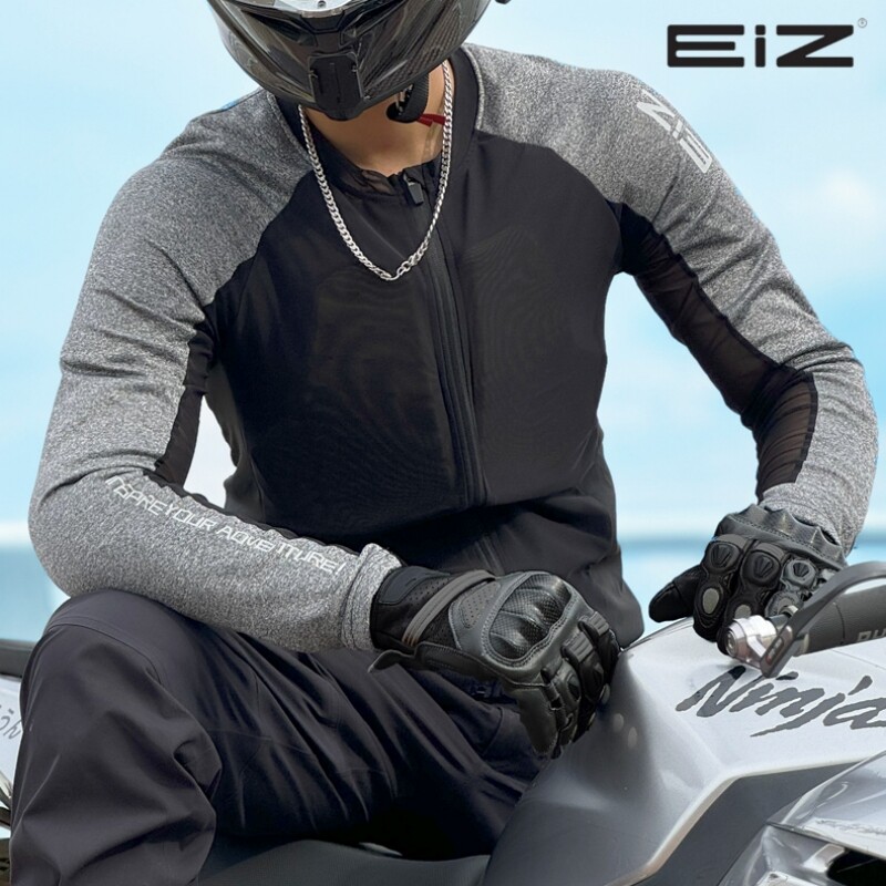 Защитный костюм EIZ EX-01 черный серый, размер S/M