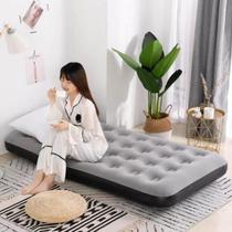 {Blow air mattress inflatable bed for home use double thickened lazy air bed travel folding bed portable air bed