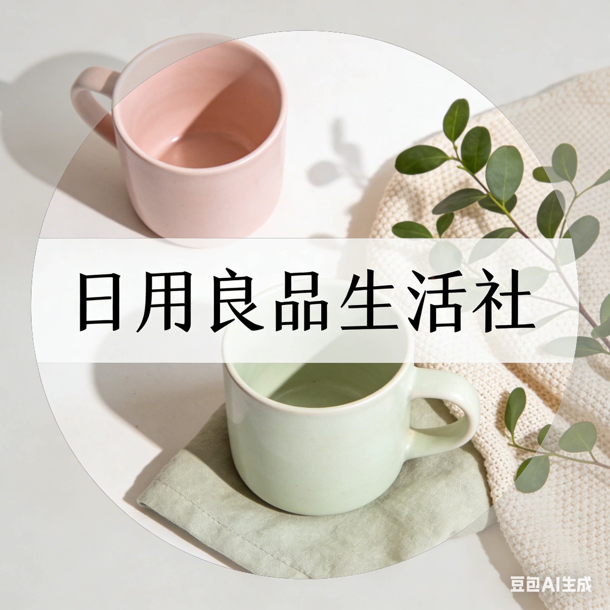 日用良品生活社的LOGO