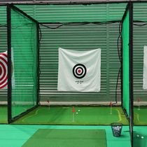 Zhaohuang New Golf Strike Cage Indoor and Outdoor Strike Bullseye Set GOLF Thickened Swing and Chip Practice Network