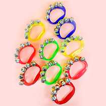 Kindergarten string bell hand bell Orff percussion instrument hand bell music class bell teaching aids childrens performance equipment