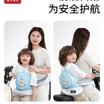 Riding a battery car motorcycle electric car seat belt child safety rope rear seat fixed strap anti-fall baby-carrying artifact