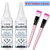 new4 in 1 Diamond Painting Sealer 5D Diamond Painting Glue P