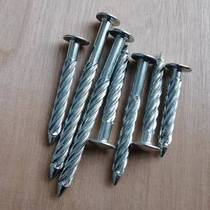 Threaded nails galvanized round head knocking self-tapping twist nails anti-theft net light steel keel cement steel nails spiral floor nails