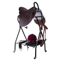 Wheeled saddle rack (two-piece) saddle rack foldable saddle rack stable supplies Lodge horse gear 850303
