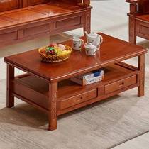 Rural home living room all solid wood sofa combination modern Chinese style small apartment economical carved office sofa