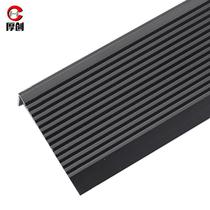 Thick aluminum alloy pressed gold stair anti-slip strip L right angle WDL step edge anti-falling edge (2 7 meters price 45*