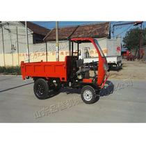 Engineering small four-wheel diesel loading and dumping coal-pulling four-wheel vehicle Agricultural grain cargo transport vehicle