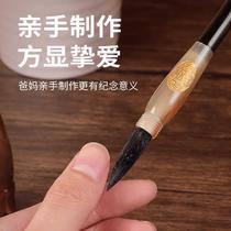 Lanugo souvenirs self-made custom-made newborn full-month fetal Q-hair baby umbilical cord photo frame material diy fetal hair pen