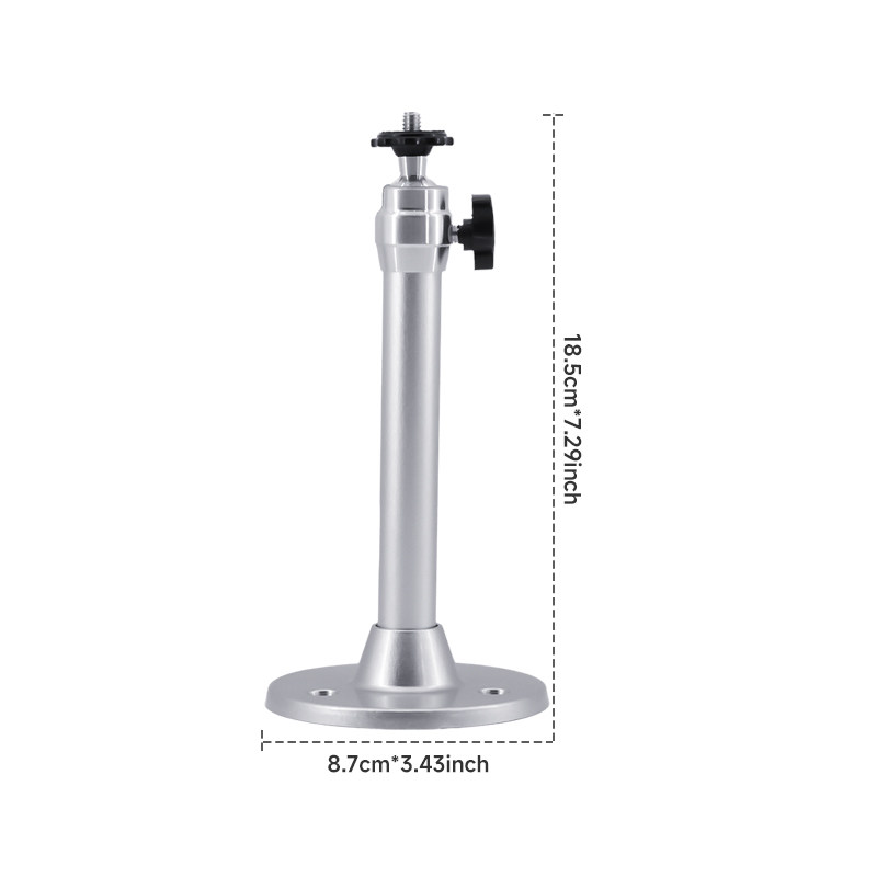 Magcubic Projector Portable Stand Supports Overhead Projection and Wall Projection, Silver Stand with 360-Degree Rotation