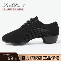 Dance shoes teachers shoes Latin dance mens and womens professional practice shoes ballroom dance soft-soled shoes indoor and outdoor 2024 new style