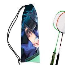 New Naruto anime badminton racket bag sports fashion personalized drawstring storage bag
