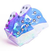 Double row roller skate protective cover anti-collision anti-scratch anti-wear toe cover four-wheel skate shoe cover roller skate accessories