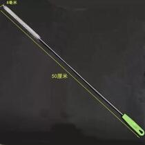 Small brush straw brush slender water pipe brush test tube brush straw brush cleaning brush soft-bristled extended brush custom-made