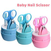 Newborn Baby Nail Scissor Baby Nail Care Tool Kid Safe Porta