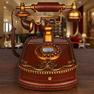 European antique telephone American fashion pastoral home fixed office landline retro old-fashioned telephone set