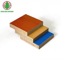 9mm ash wood grain relief paint-free series melamine double facing medium density fiberboard environmental protection E1 level