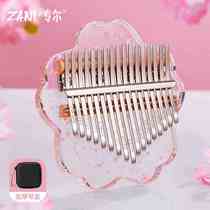 ZANI thumb piano 17-tone transparent acrylic crystal kalimba piano finger piano small musical instrument