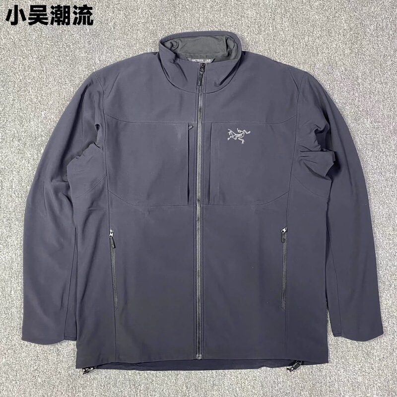 In-Stock Genuine Arcteryx Gamma Mx Jacket Stand Collar Fleece Jacket Softshell Jacket