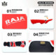 Raja High-End Genuine Leather Boxing Helmet, Muay Thai Fighting, Sanda Combat Training, Leg Protection, Crotch Protection, Adult Men's and Women's Protective Gear