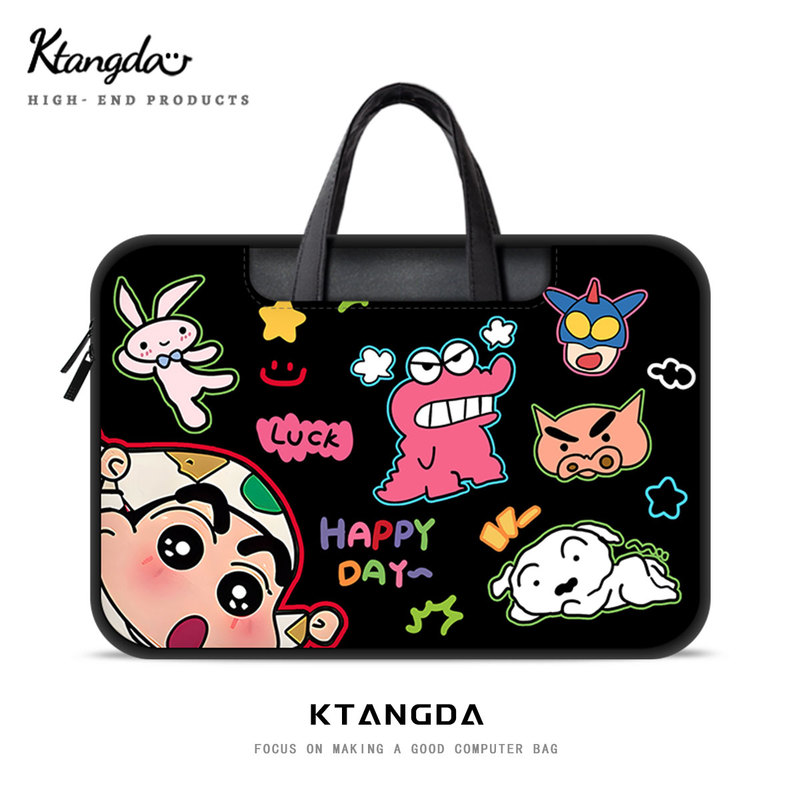 Ktd Crayon Shin-Chan Cute Laptop Bag Suitable for Apple MacBook 15.6inch Shin-Chan Air13.3 Huawei Matebook Lenovo Women's 14inch Inner Sleeve Pro Protective Case Ktd Crayon Shin-Chan Cute Laptop Bag Suitable for Apple MacBook 15.6inch Shin-Chan Air13.3 Huawei Matebook Lenovo Women's 14inch Inner Sleeve Pro Protective Case