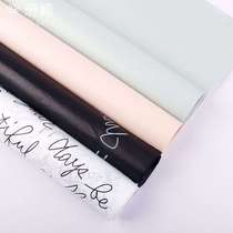 New Korean colored paper thin English Sydney paper translucent paper flower wrapping paper packaging materials flower shop supplies