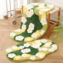 New moss carpet fresh bedroom bedside blanket special-shaped childrens room plush three-dimensional living room floor mat
